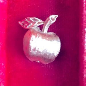 Tafari Antique Silver Apple Brooch!